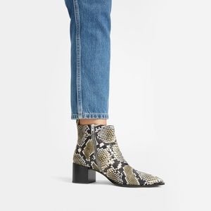 Everlane The Boss Boot in Snake